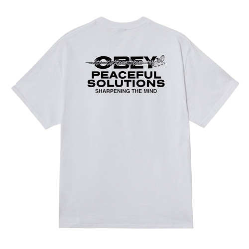 Obey Ανδρική κοντομάνικη μπλούζα Peaceful Solutions Tee